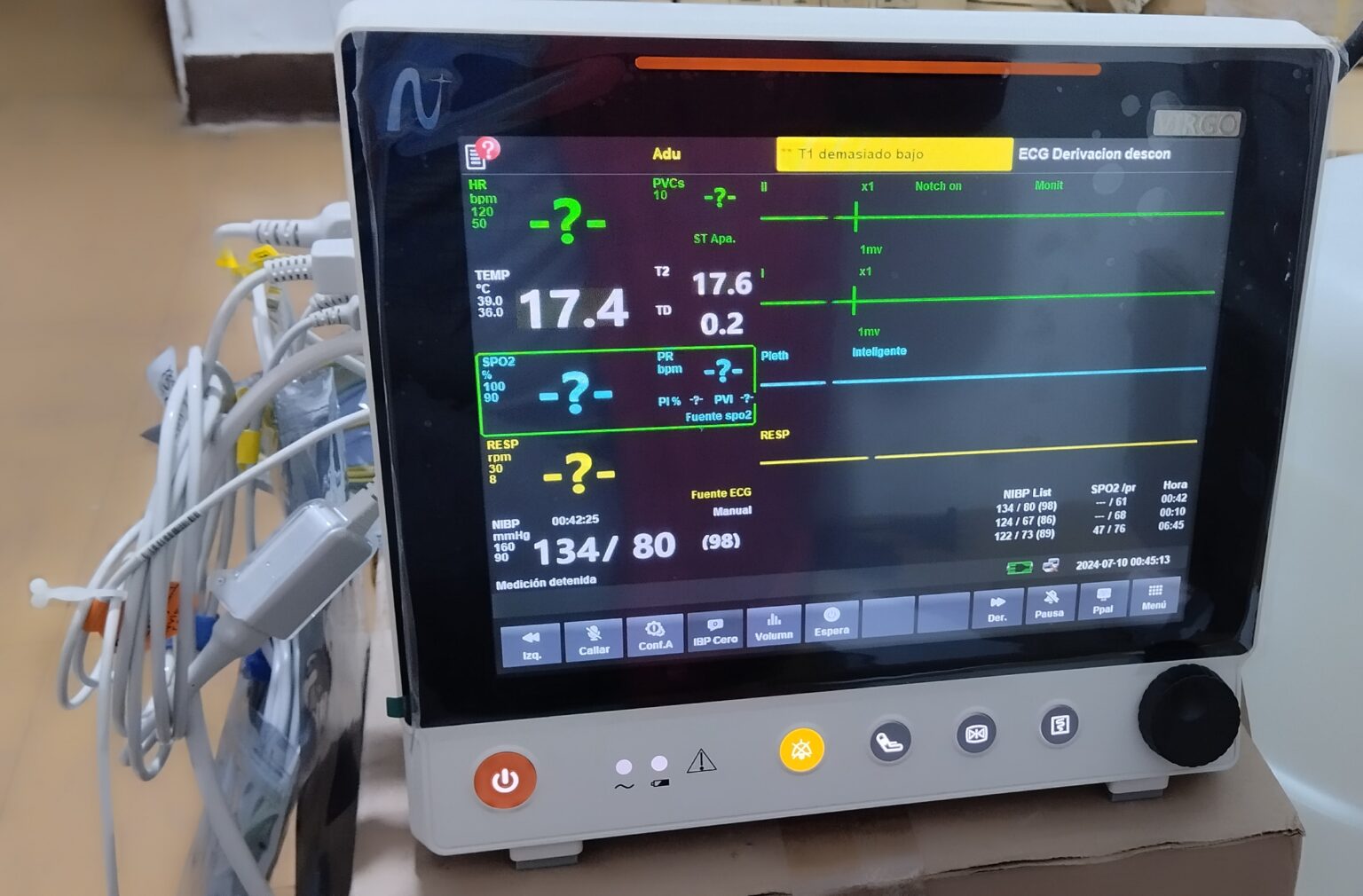 Northern Micro Computer Monitor monitor multiparámetro – Northern Meditec Limited – Oborel Lab Medic
